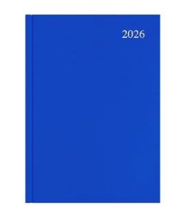 Diary 2026 Collins Essa43.60 A4 Essential Week To View Blue