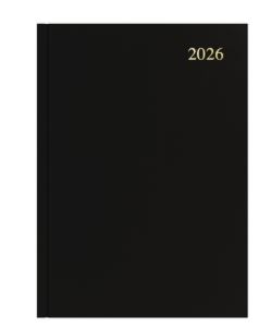 Collins Essential A4 Day To Page Black Hard Cover Diary 2026 Essa41.99
