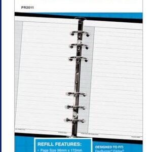 Note Pad Debden PR2011 Pack 2 Personal Note pads 25 Sheets Per Pad Hole Punched