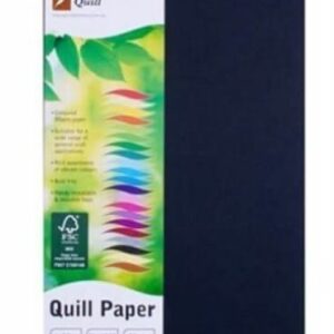 Quill Office Paper A4 80Gsm Black Pack 100