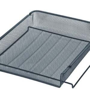 Document Tray Esselte Metal Mesh A4 Black Portrait