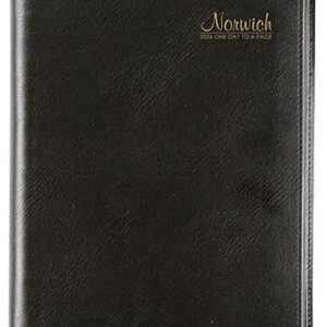 Norwich A4 Day To Page 2026 Diary 15 Mins Mon-Sun Spiral Bound