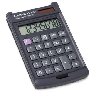 Canon Ls390H Dual Powered Pocket Calculator 119.5 X 73.5 X 11.5MM