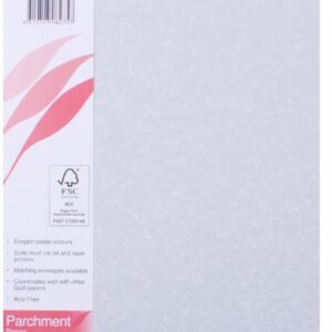 Quill Parchment Paper 90Gsm A4 Gunmetal Pack 100