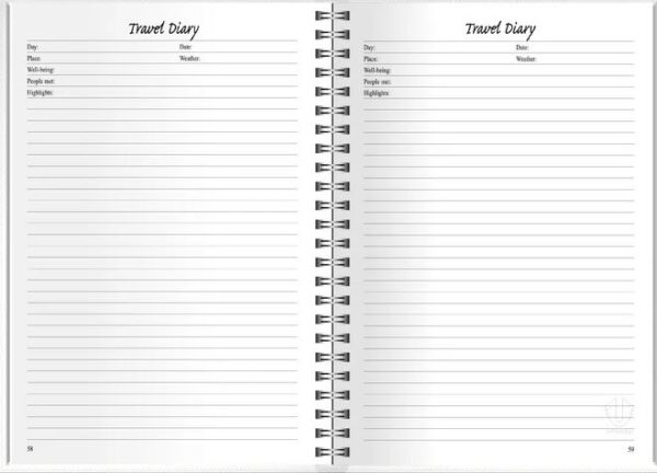 Travel Journal Diary Upward Undated 4239 - Image 2