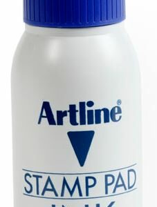 Artline Stamp Pad Ink Bottle Refill 50ML Blue