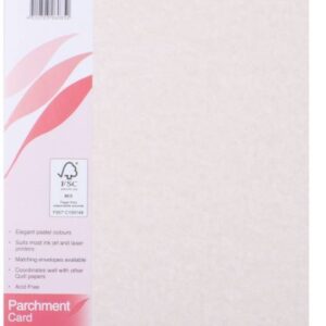 Card Quill A4 Parchment Natural 176Gsm Pk50
