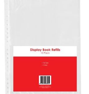 A4 Refills For Marbig Display Books Pack 10