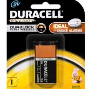 Duracell Duralock 9V Alkaline Battery