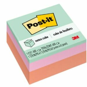 Post- It Mini Cube 2051-Mc 48X48mm Assorted Colours