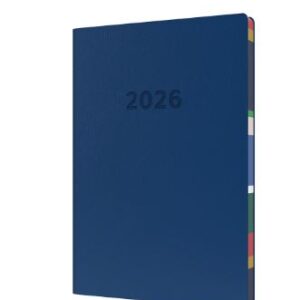 Diary 2026 Collins Edmr153.59 A5 Edge Mira Wtv Navy