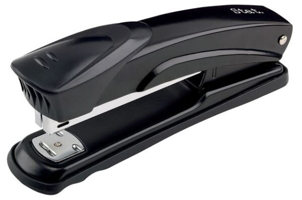 Stapler Stat Full Strip Metal Black