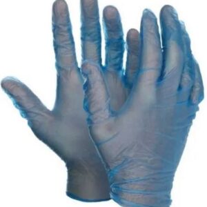 Medicom Blue Powder Free Medium Vinyl Glove Box 100