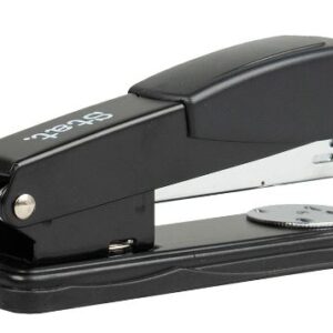 Stapler Stat Full Metal Half Strip Black