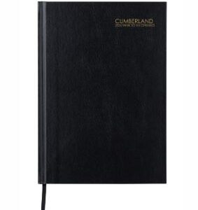 Cumberland Casebound Diary 57ECBK26 A5 Week To An Opening 2026