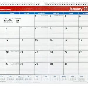 Sasco Wall Calendar Month To View 530 X 395MM 2026
