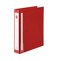 Marbig Enviro Deluxe Binders A4 Red 3D Ring 25MM Capacity Only 13 Available