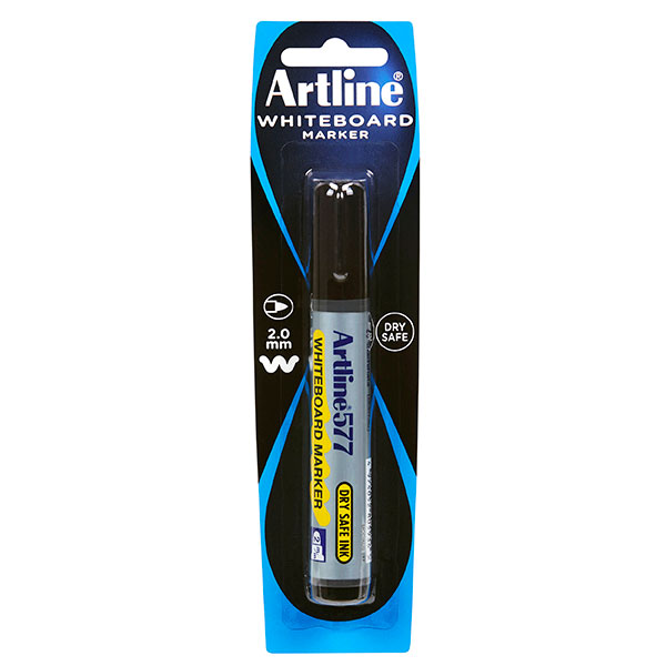 ARTLINE 577 WHITEBOARD MARKER BLACK HS Independent Office Solutions