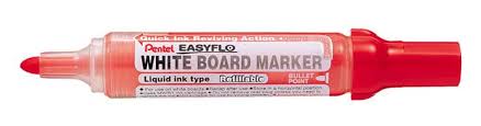 Pentel Red Easyflo Whiteboard Marker