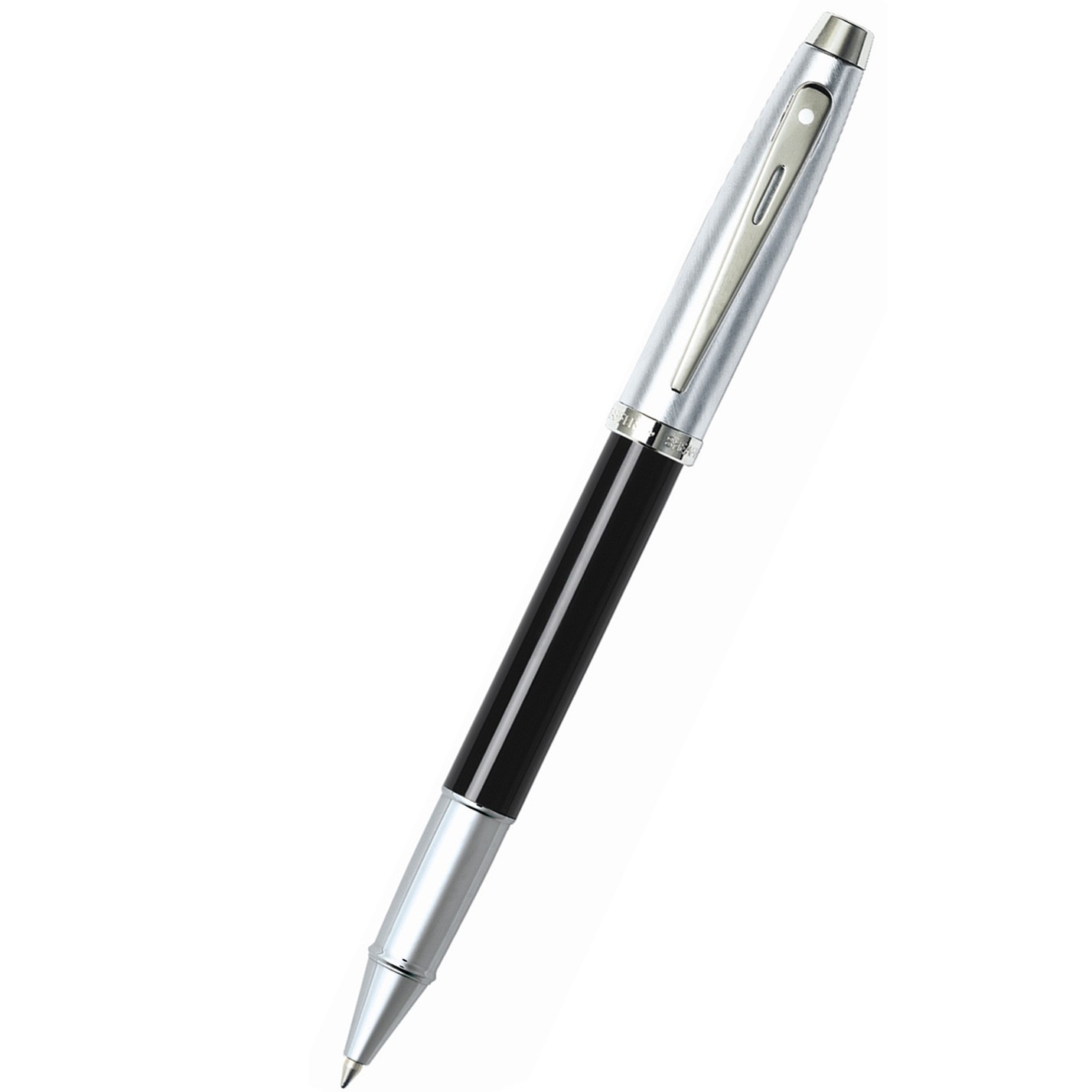 Pen Sheaffer Rollerball 100 Nickel-Plate Trim Black/Chrome