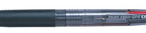Pilot Begreen BPkg Feed Gp4 Ball Point Pens Each Black Barrel