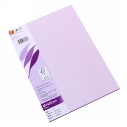 Board Quill A4 Metallique Lavender 285Gsm Pk25