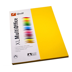 Quill Office Paper A4 80Gsm Sunshine Pack 100