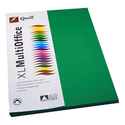 Quill Office Paper A4 80Gsm Emerald Pack 100
