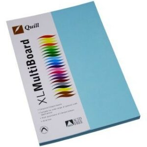 Quill Multi Board 210 Gsm Powder Blue Pack 50 A4