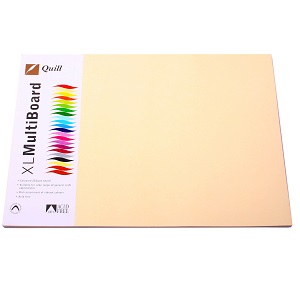 Cardboard Quill 510X635 Xl Cream 210Gsm PKT 50