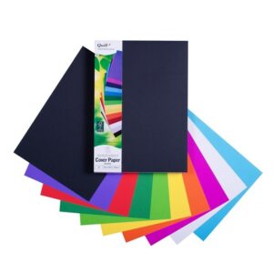 Cover Paper Quill A4 125Gsm Asst Colours Pk250