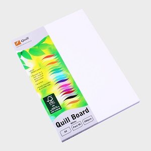 Quill White A4 200Gsm Multi Board Paper Pack/50