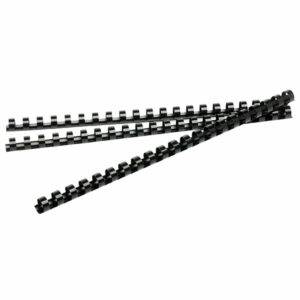 Rexel Binding Comb 8MM Black Pk100