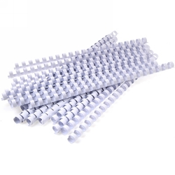 Rexel Binding Comb Pack/100 8MM White.