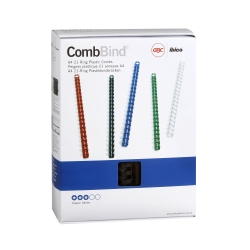 Binding Combs Gbc 25MM White Pk50