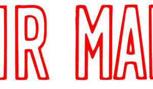 Xstamper Cx-Bn 1001 Air Mail Red