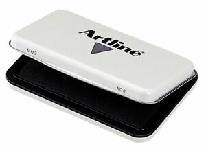Artline Stamp Pad Black Size 2 87MMx143MM
