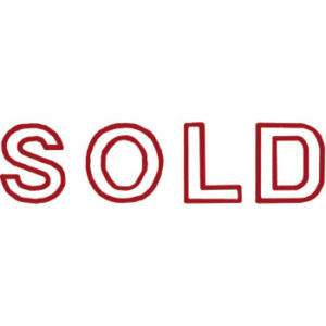 Shiny Pre Inked Stamp Sold Red. Each