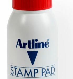 Artline Stamp Pad Ink Bottle 50Cc Red