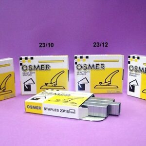 Osmer 23/15 Staples 15MM Leg Heavy Duty Box 1000
