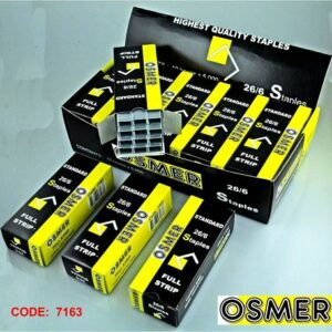 Osmer 26/6 Staples Box 5000