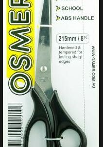 Osmer 215MM Black Scisssors All Purpose Metal Blade