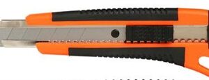 Marbig Cutter Knife Medium Orange/Black Heavy Duty