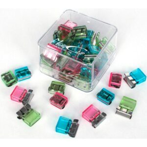 Mori Asstd Colours Small Clips Box 50