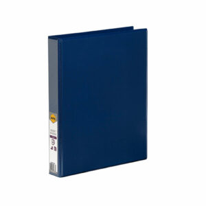 Marbig Enviro Insert Binders Blue A4 2D Ring 25MM Capacity
