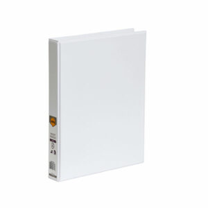 Marbig Clearview Insert Binders White A4 3D Ring 25MM Capacity