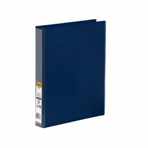 Marbig Clearview Insert Binders Blue A4 4D Ring 25MM Capacity