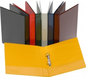 Bantex Insertable A4 3D Ring 50MM Yellow Binder
