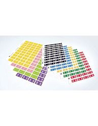 Avery Colour Coding Label Numeric "8" 25 X 42 MM, 240/Pack