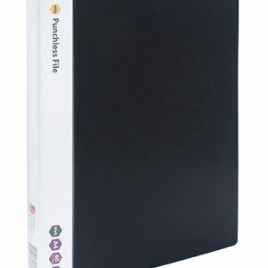 Marbig A4 Punchless File Black